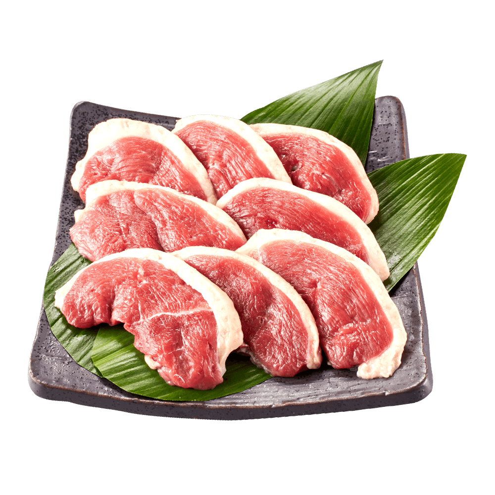 Frozen Sliced Duck Breast, Frozen 0.5lb(227g)