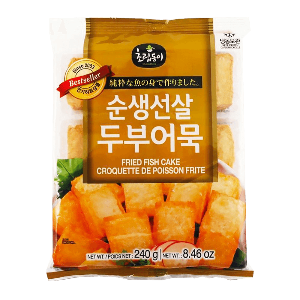 Frozen Fried Fish Tofu 8.4oz(240g)