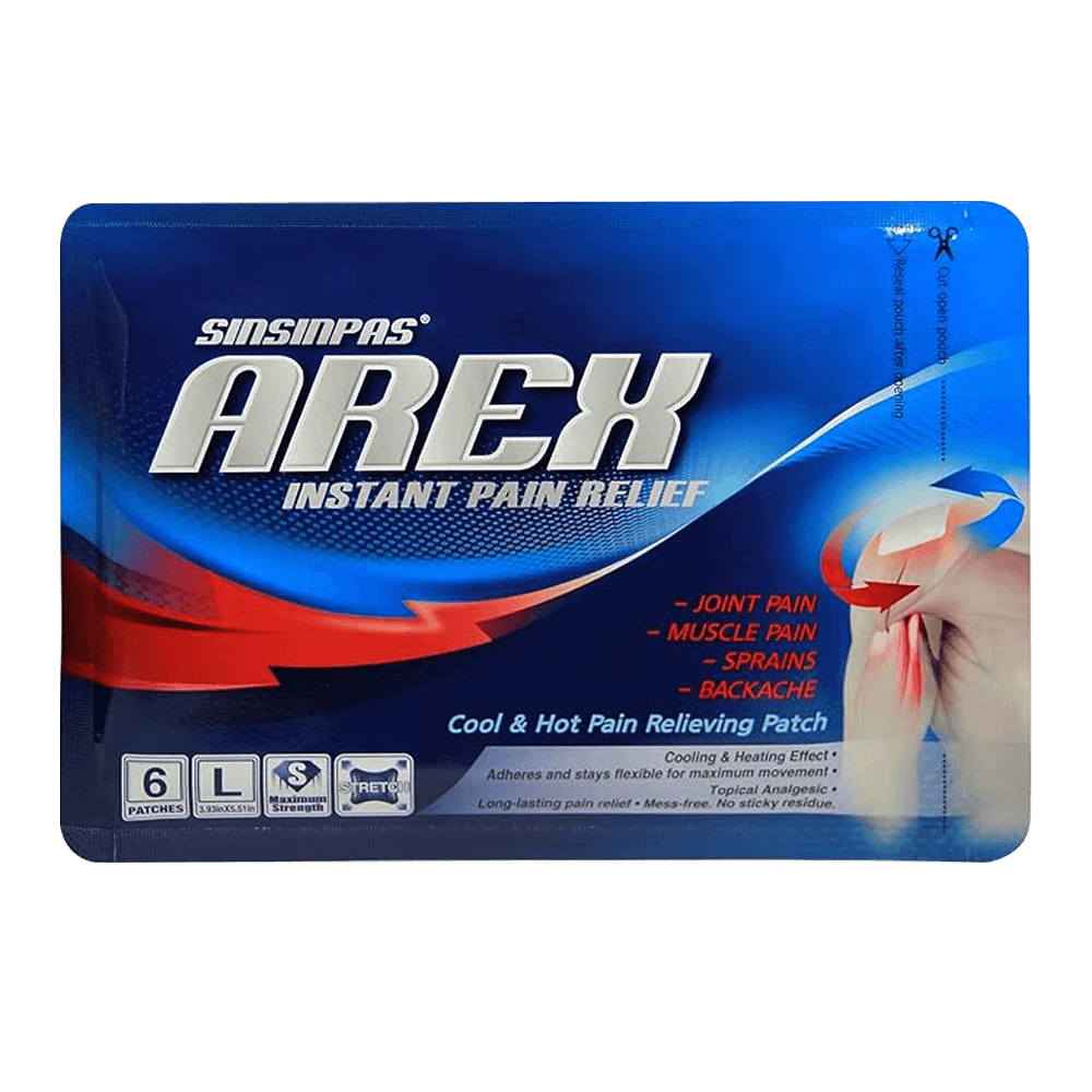 Sinsinpas Arex – Large – 6 Patches