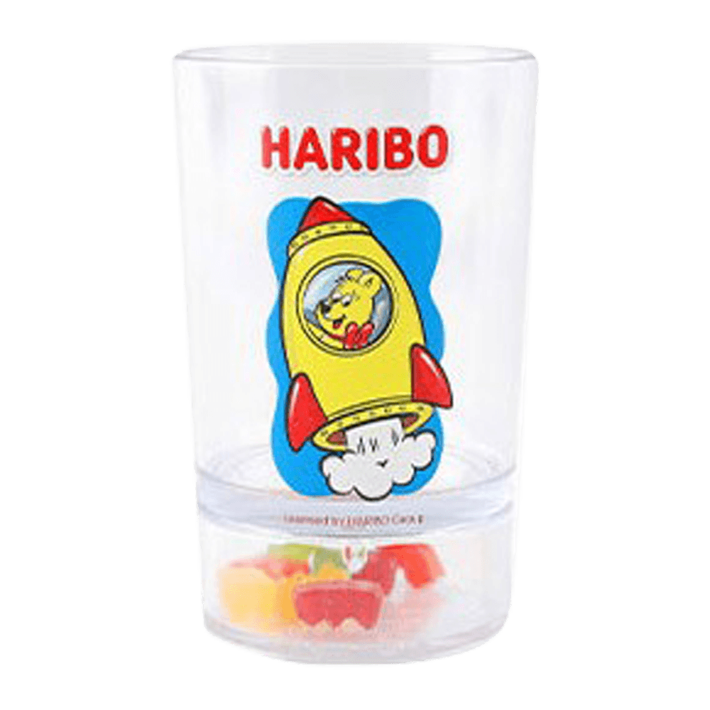 Blue Goldbear Clear Cup
