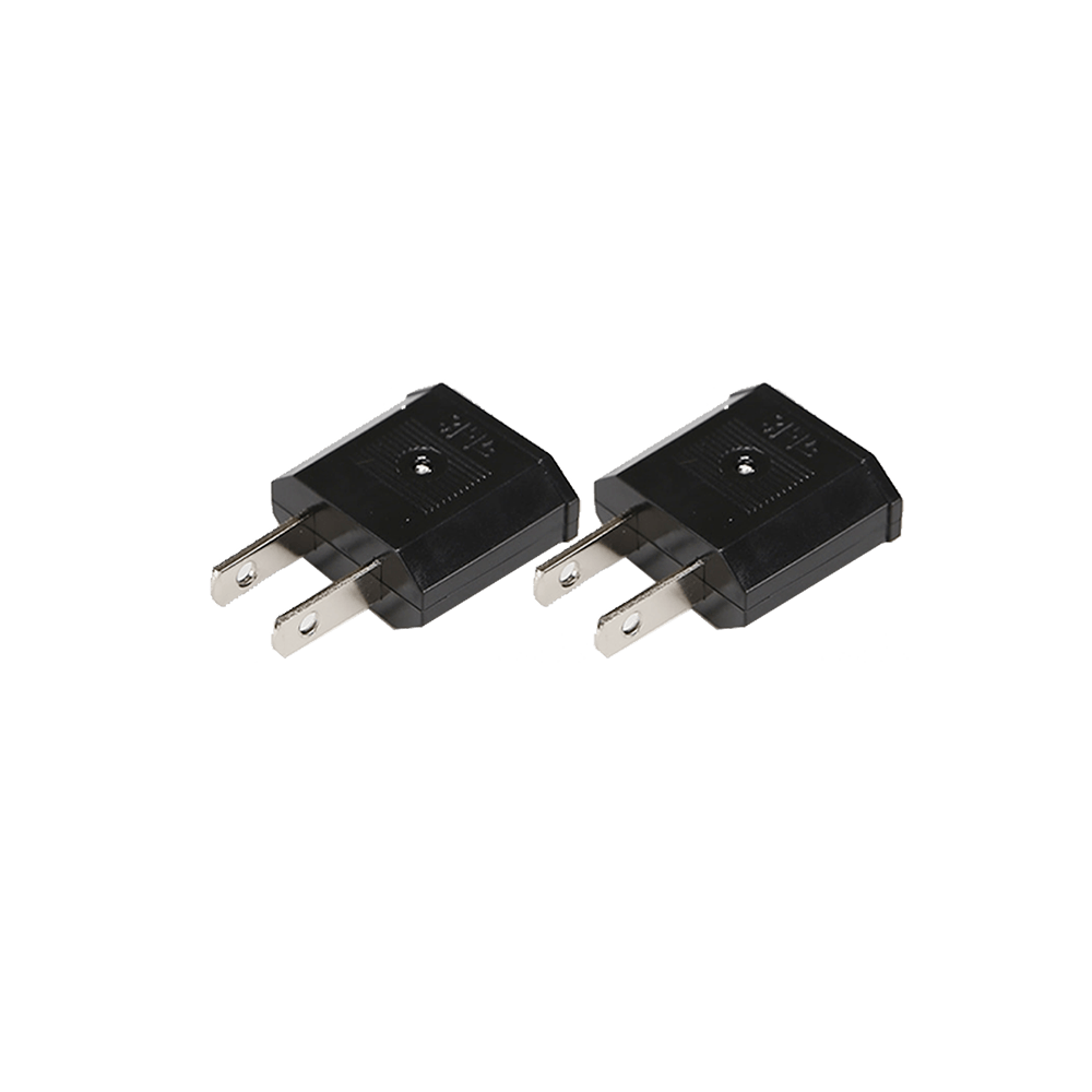 220-110v Power Plug Adapter 2 Pcs