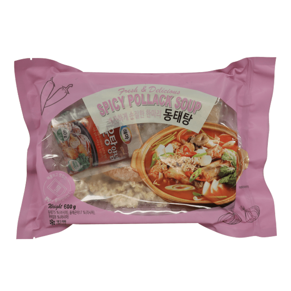 Frozen Spicy Pollack Soup 21.1oz(600g)