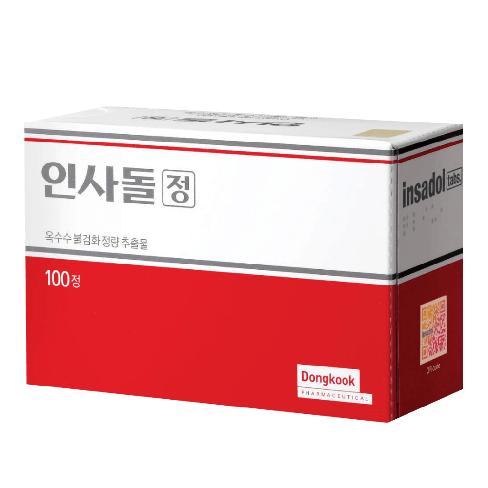 Insadol Plus for Healthy Gum and Tooth 100 Tablets