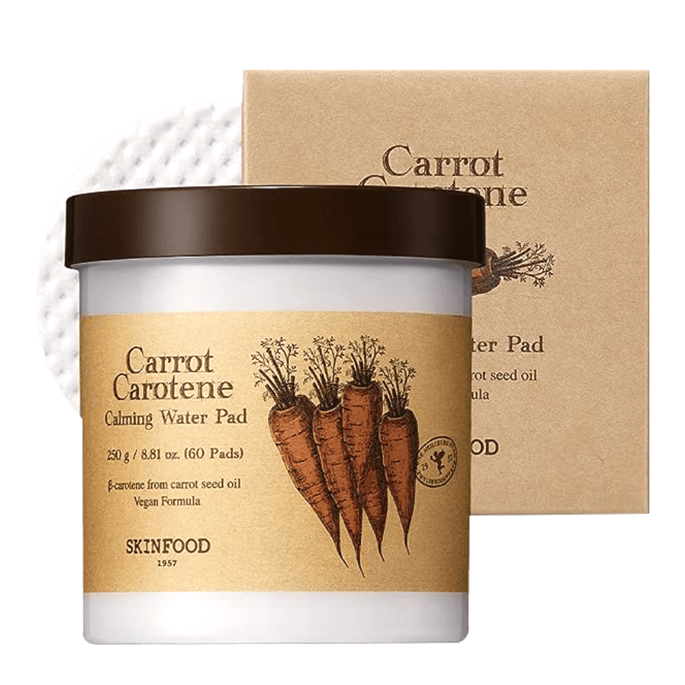 Carrot Carotene Calming Water Toner Pad