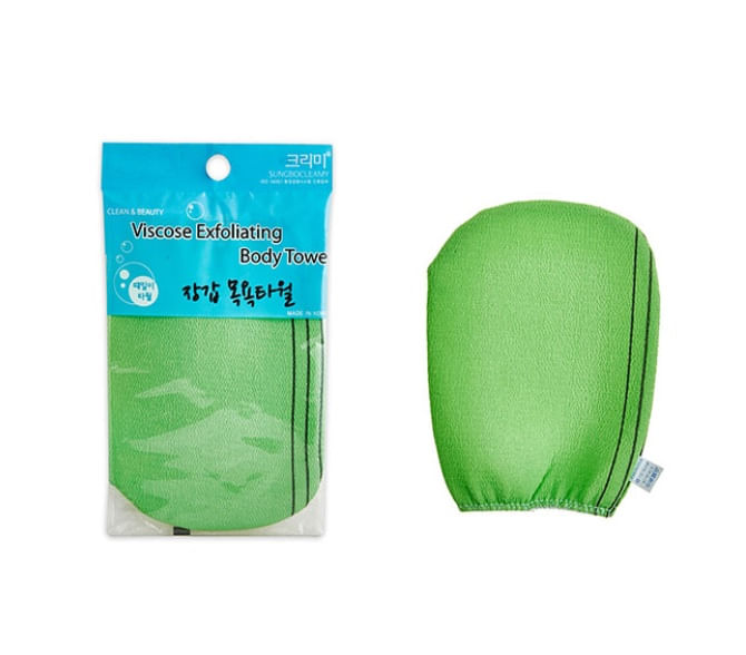 Viscose Exfoliating Body Towel Glove 1 Pc