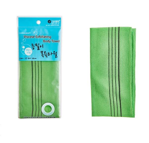 Viscose Exfoliating Body Towel Back Scrub 1 Pc