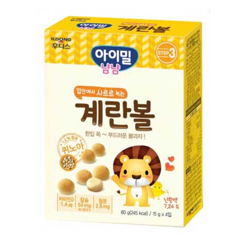 Egg Ball Snack 4pk 2.11oz(15g*4)