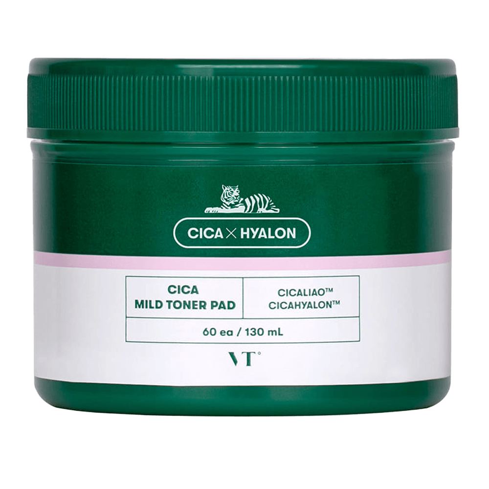 Vt Cica Mild Toner Pad 60pcs