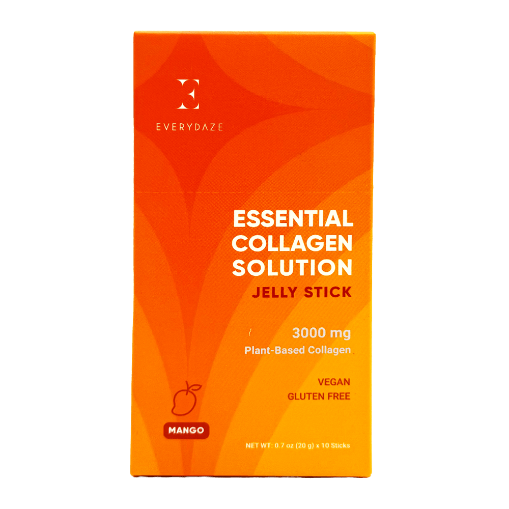Collagen Solution Jelly Stick Mango 0.7 Oz (20g) x 10 Sticks