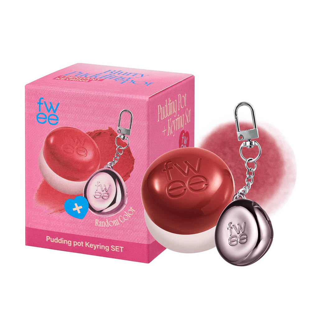 RS05 Film Keyring Lip&cheek Blurry Pudding Pot 0.17 Oz (5g)