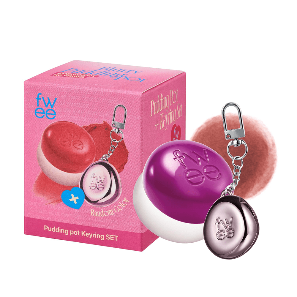 MV01 Chilln Keyring Lip&cheek Blurry Pudding Pot 0.17 Oz (5g)
