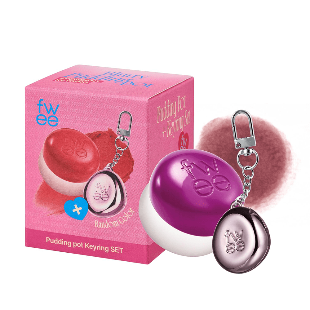 MV04 Slayyy Keyring Lip&cheek Blurry Pudding Pot 0.17 Oz (5g)
