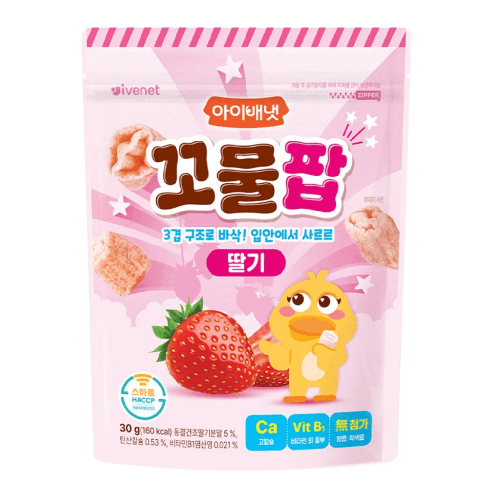 Sweet Cornpops Strawberry 1.05 Oz (30g)