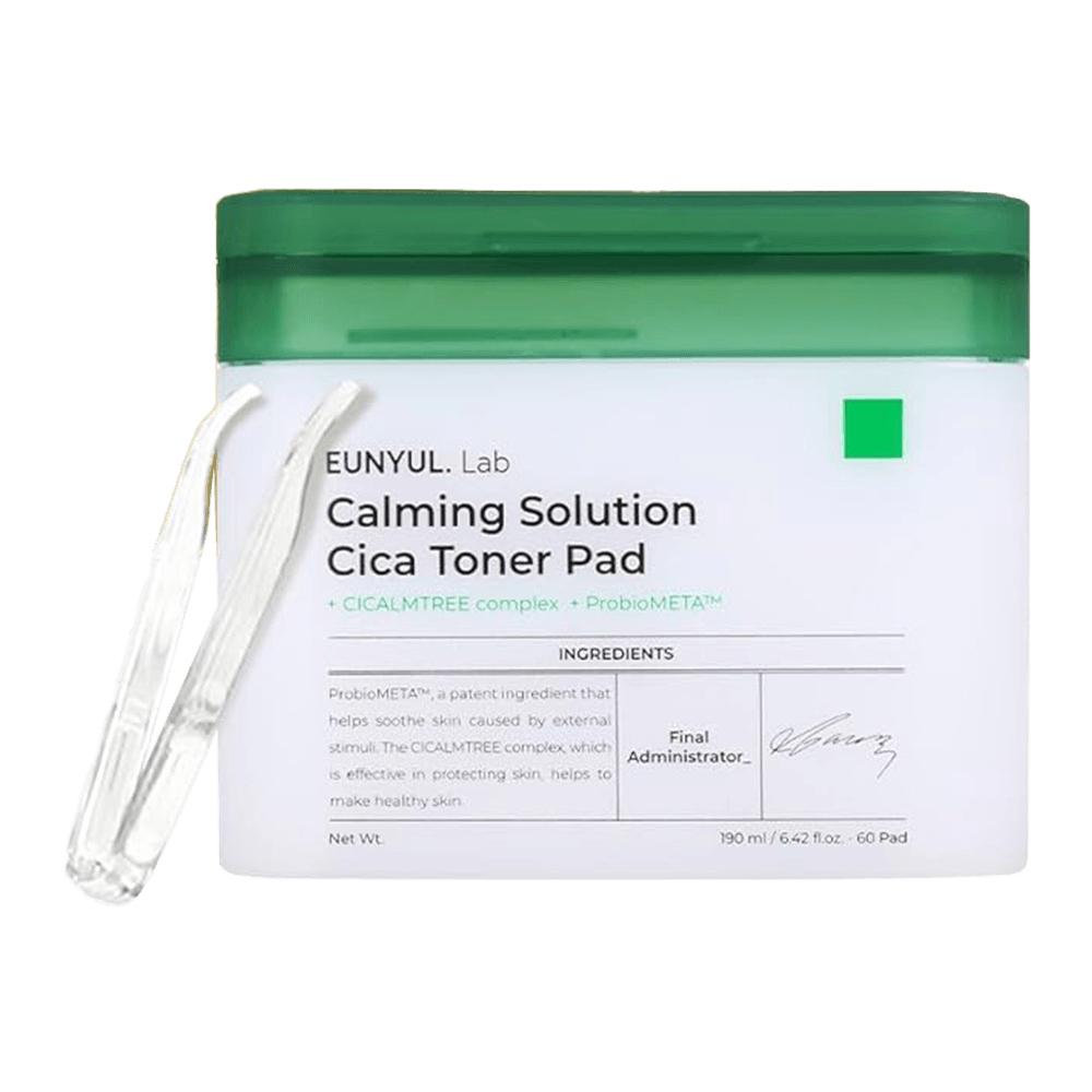 Lab Calming Solution Cica Toner Pad 60 Sheets 6.42oz (190 ml)