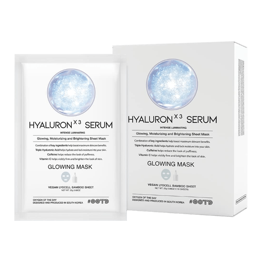 Triple Hyaluron Acid Serum Glowing 10 Mask