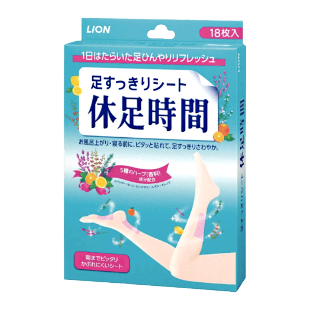 Kyusoku Jikan Foot Patch (18ea)