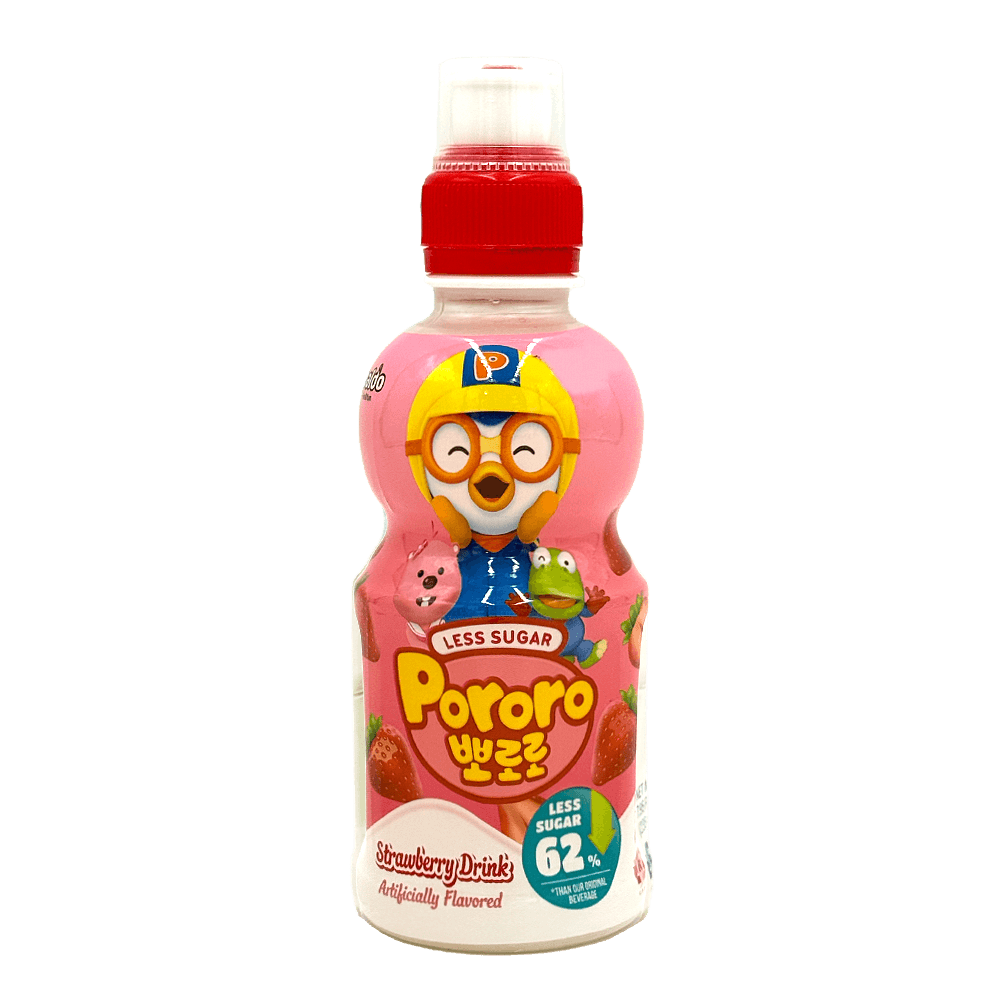 Strawberry Flavor Drink Less Sugar 7.95 Fl Oz (235ml)