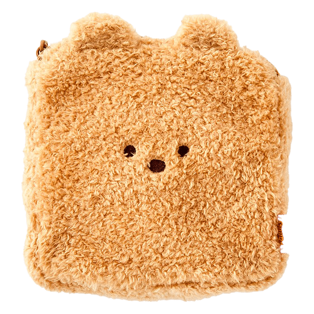 Butter Bear Square Cosmetic Pouch