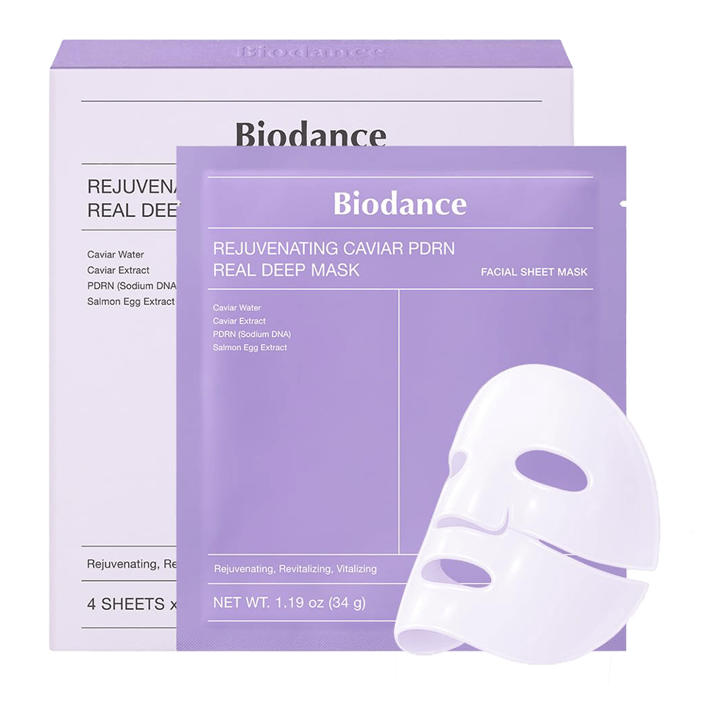 Rejuvenating Caviar PDRN Real Deep Mask 4 Pcs