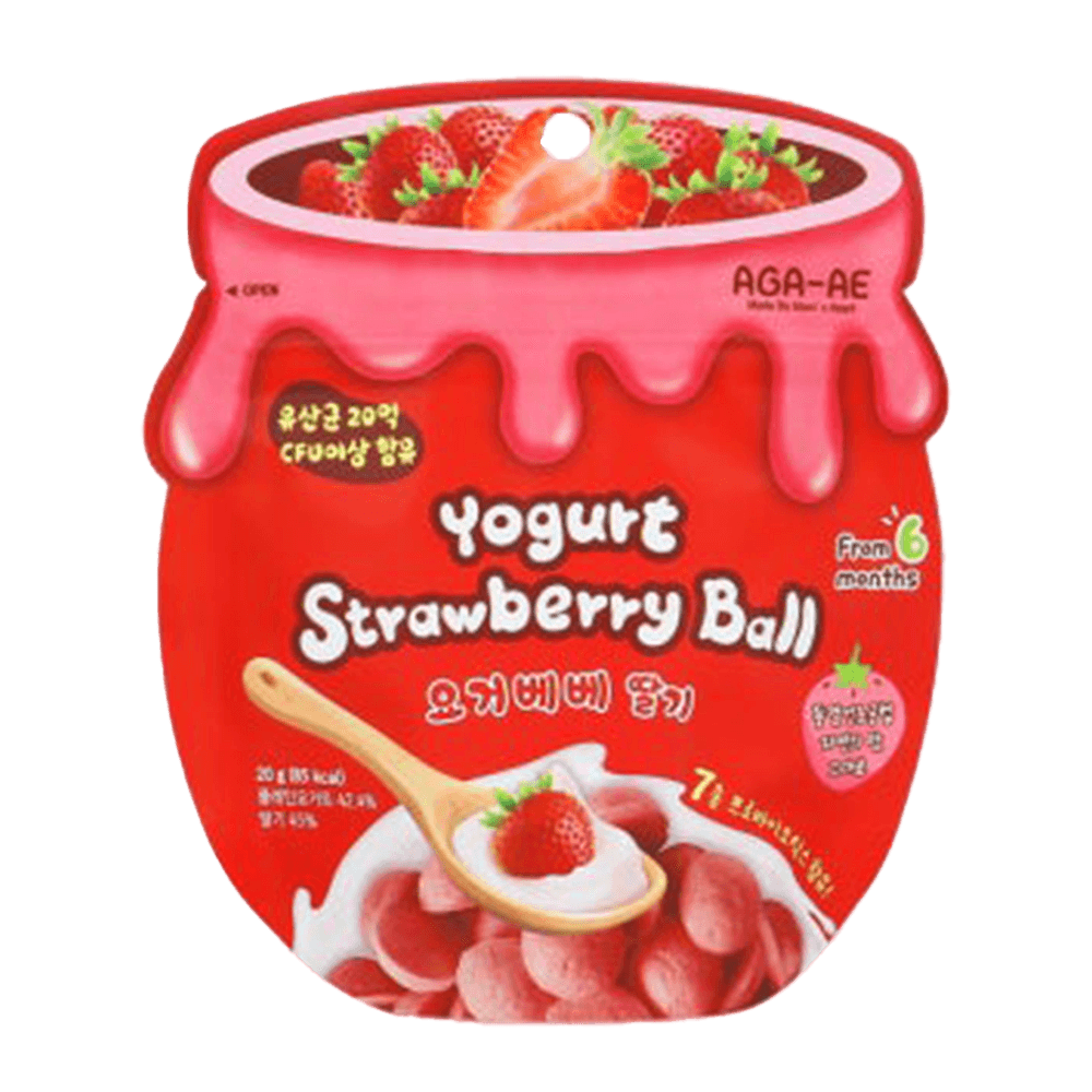 Yogurt Ball Strawberry 0.7 Oz (20g)