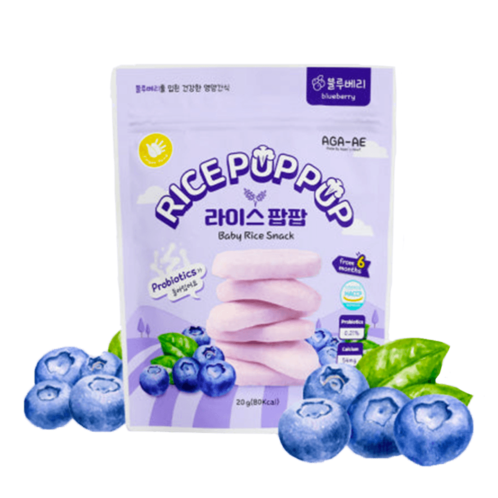 Rice Poppop Blueberry 0.7 Oz (20g)