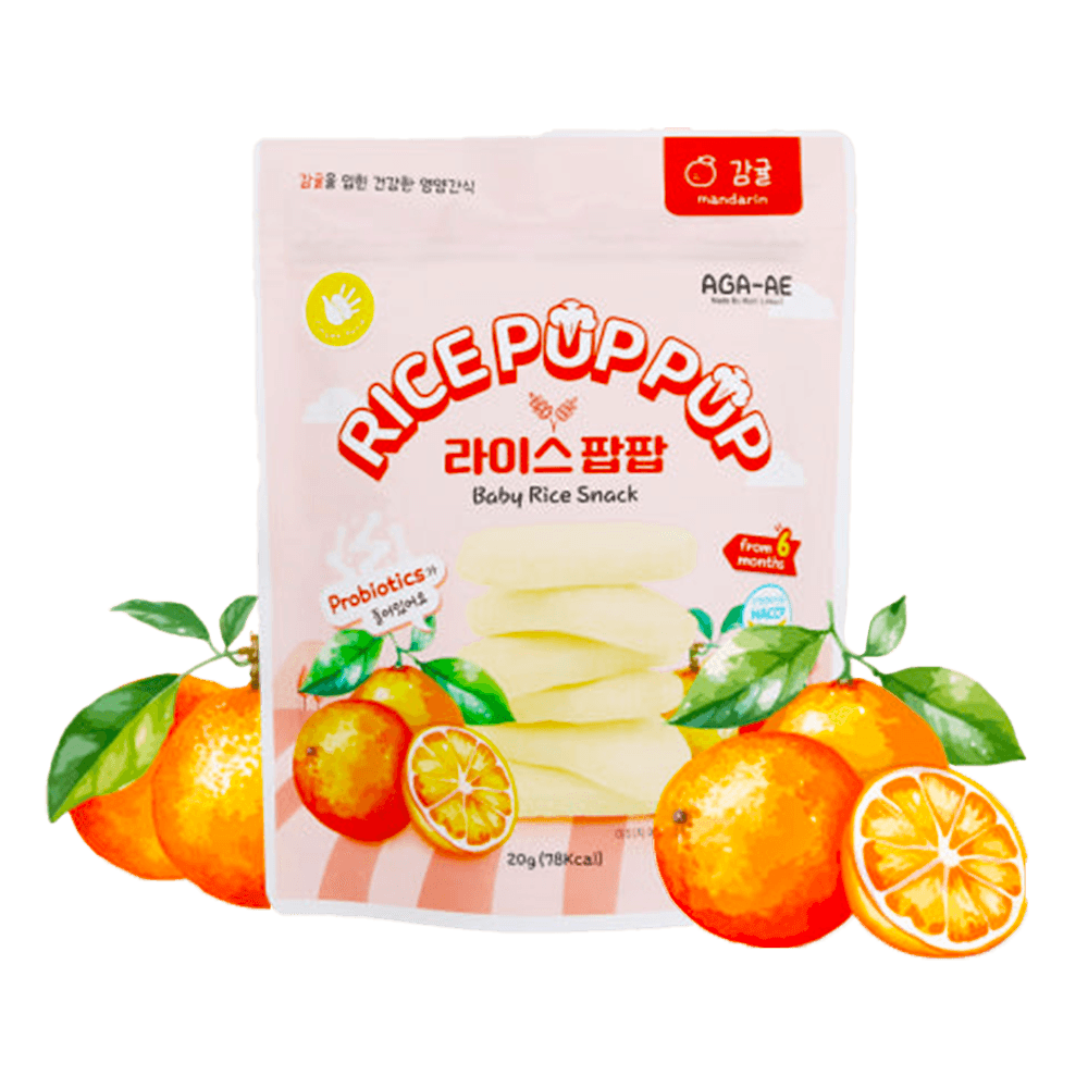 Rice Poppop Mandarin 0.7 Oz (20g)