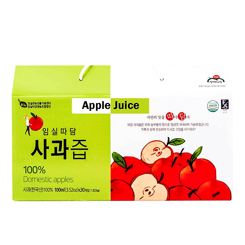 Korean Apple Juice 3.38 Fl Oz (100mL)