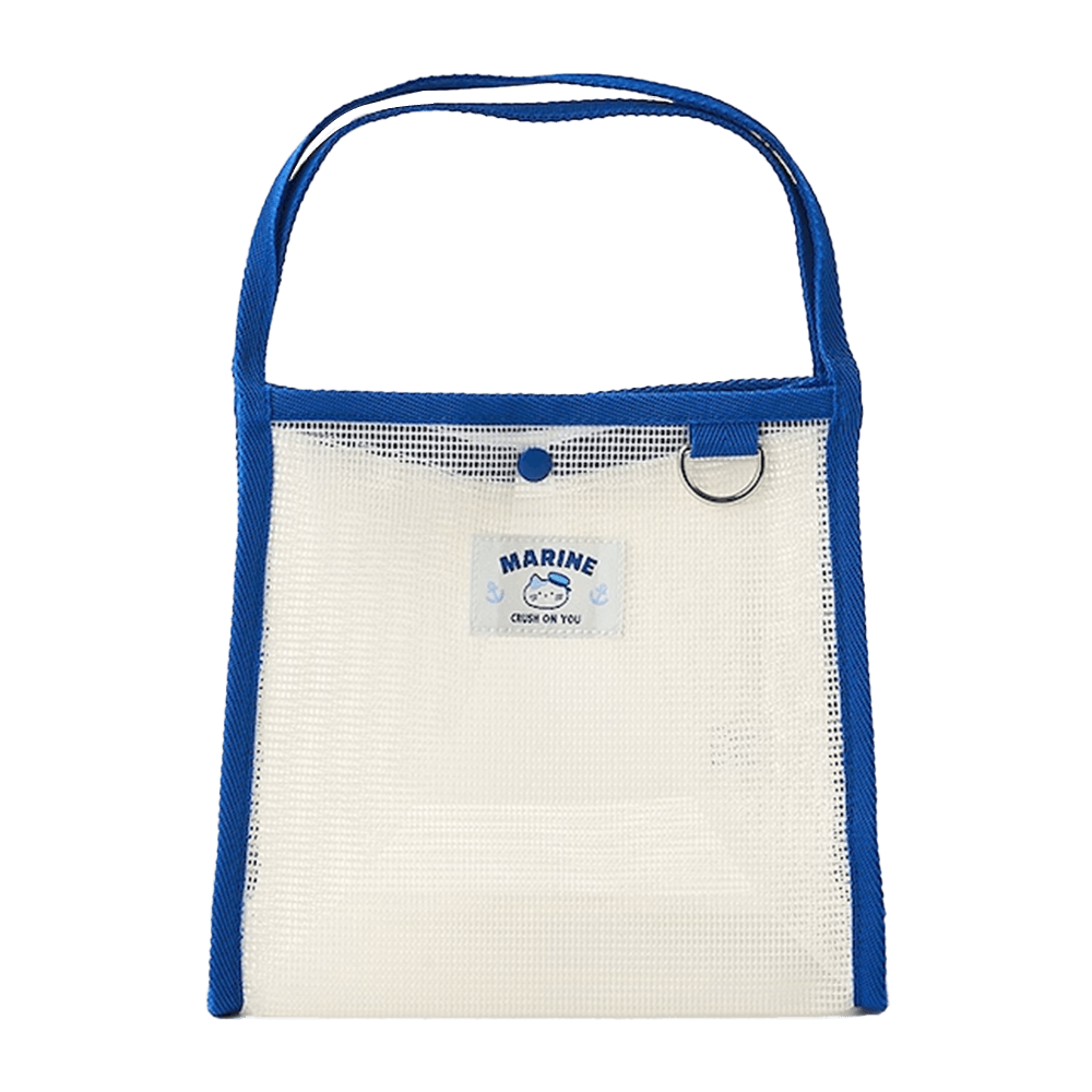 Marine Milkcat Mesh Beach Bag