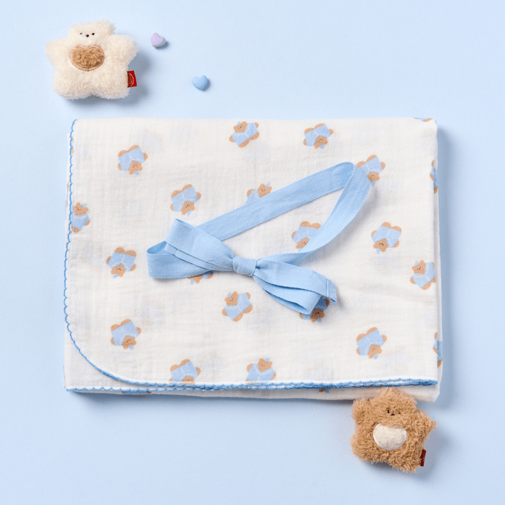 Butter Gom Crinkle Cotton Blanket